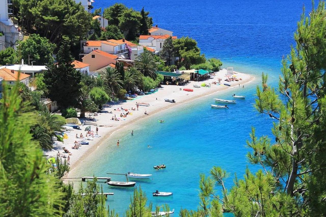 Beach Apartments Borovina Stanici Esterno foto