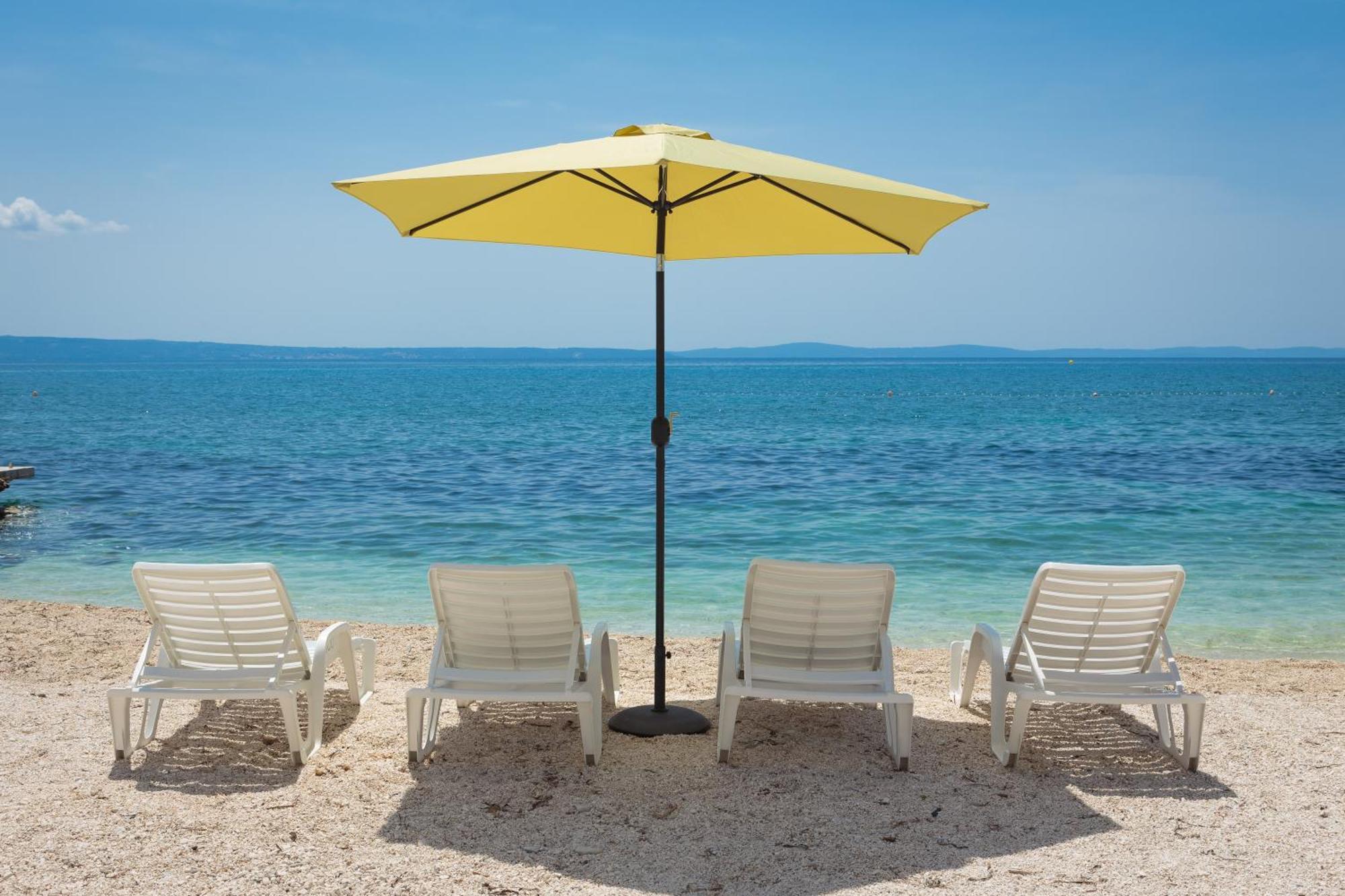 Beach Apartments Borovina Stanici Esterno foto